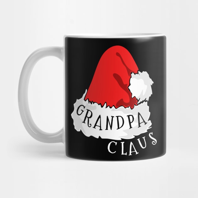 Grandpa Claus Santa Hat Christmas Matching Family Pajama by PowderShot